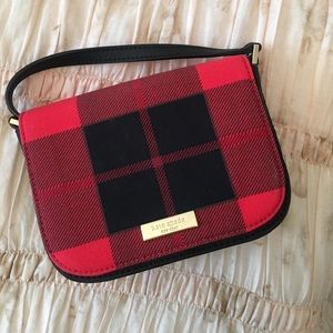 Kate Spade Plaid Crossbody